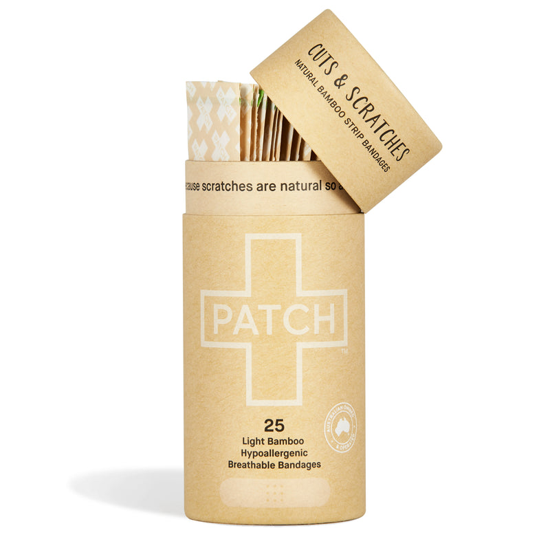Compostable Bamboo Bandages - Tube of 25