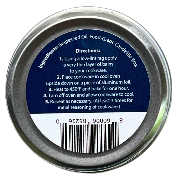 Seasoning Balm For Cast Iron and Carbon Steel