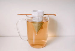 Reusable Tea Bags with Balancing Stick
