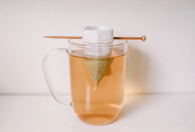 Reusable Tea Bags with Balancing Stick