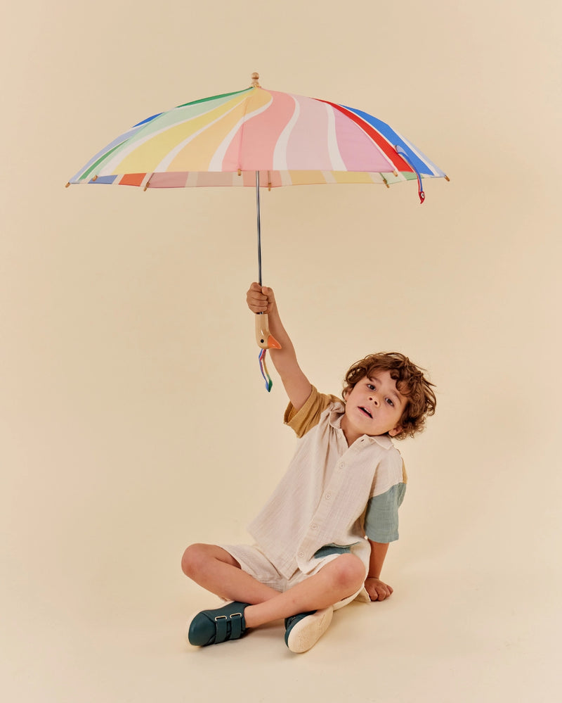 Rainbow Stripes Children's Umbrella