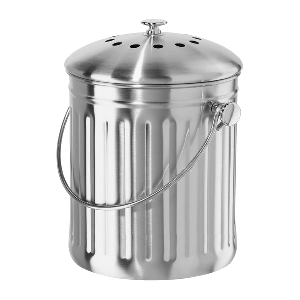 Stainless Steel Countertop Compost Pail