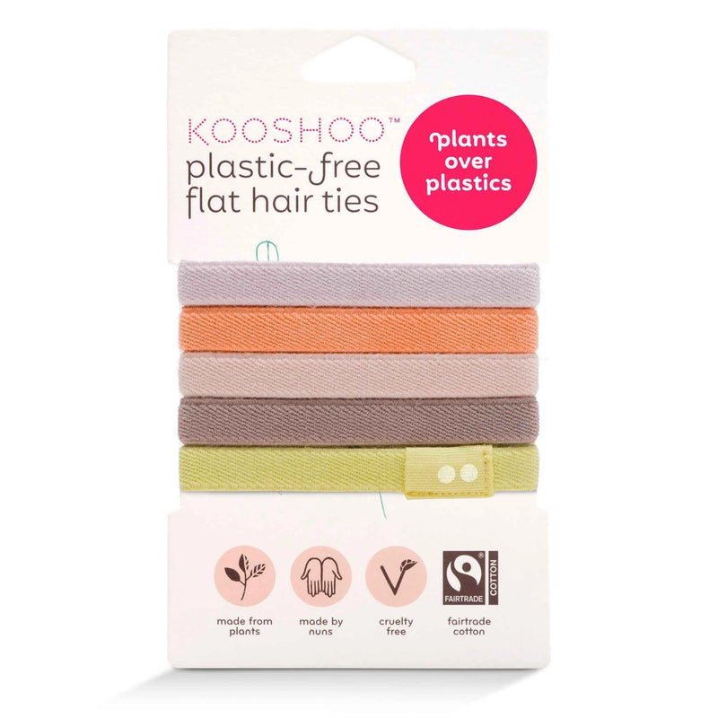 Plastic-Free and Organic Hair Ties