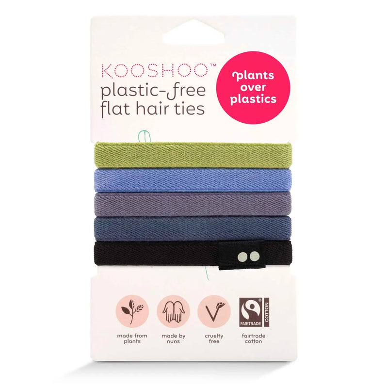 Plastic-Free and Organic Hair Ties
