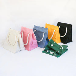 Organic Cotton Simple Lunch Sack