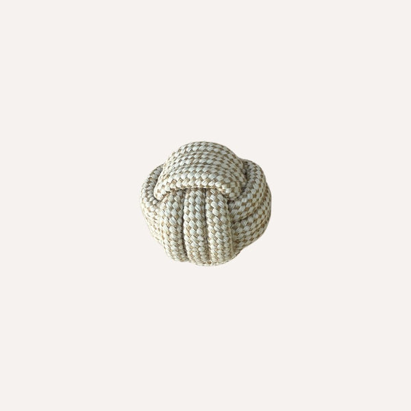 Dog-Safe Hemp Rope Dog Ball Toy