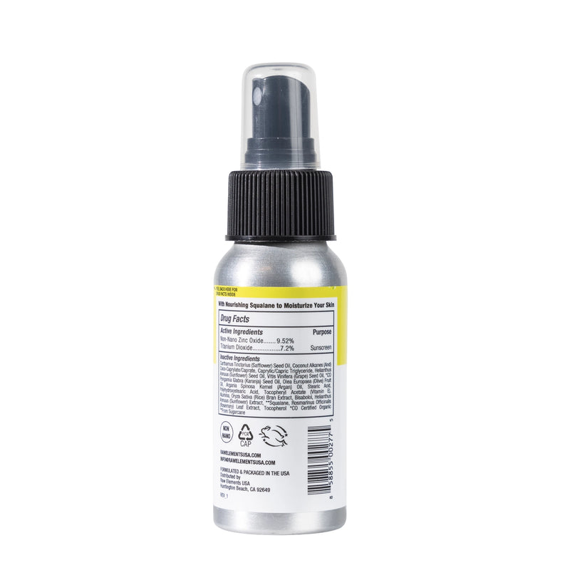 Raw Elements Spf 50 Spray 2oz