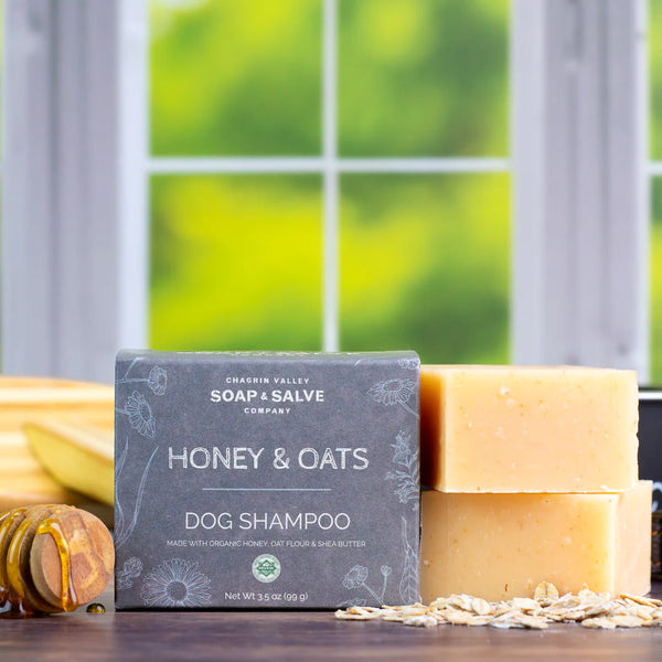 Dog/Pet Shampoo Bar - Honey and Oats