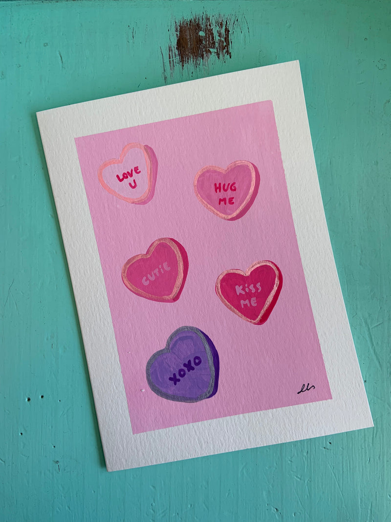 Hand Painted Art Cards