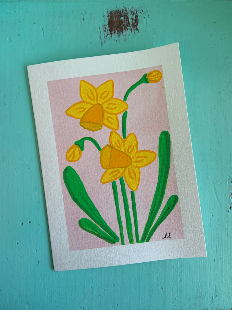 Hand Painted Art Cards