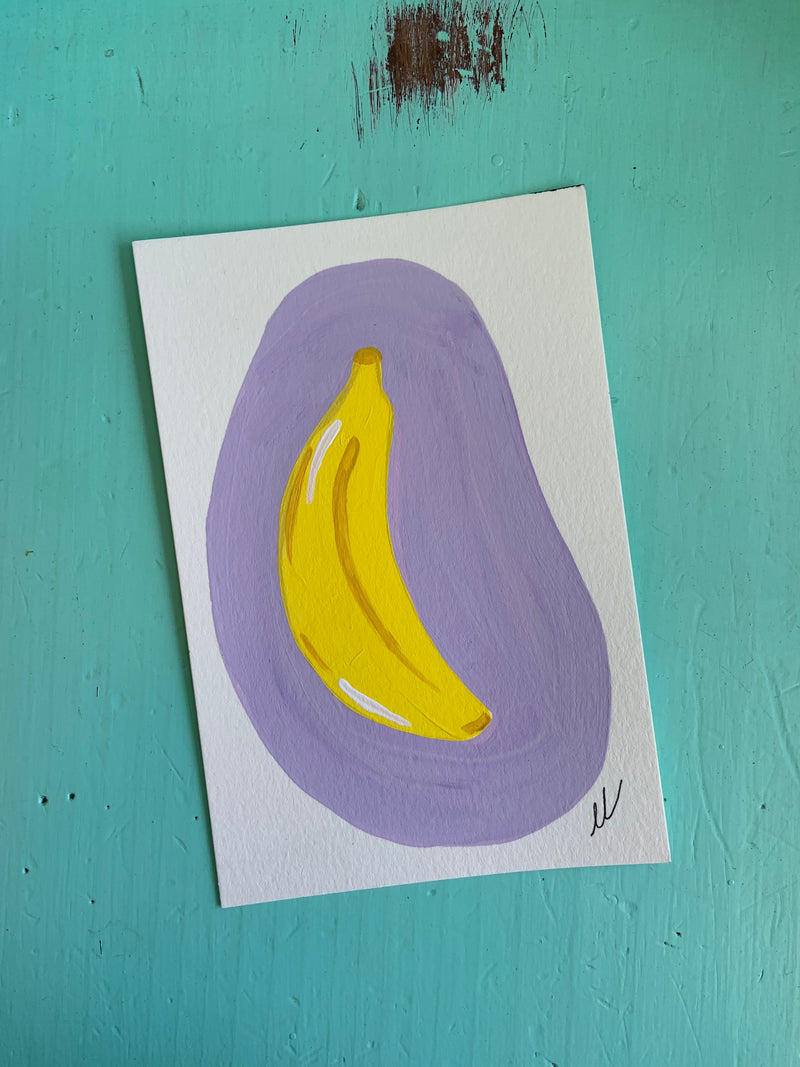 Hand Painted / Flower Pressed Postcards
