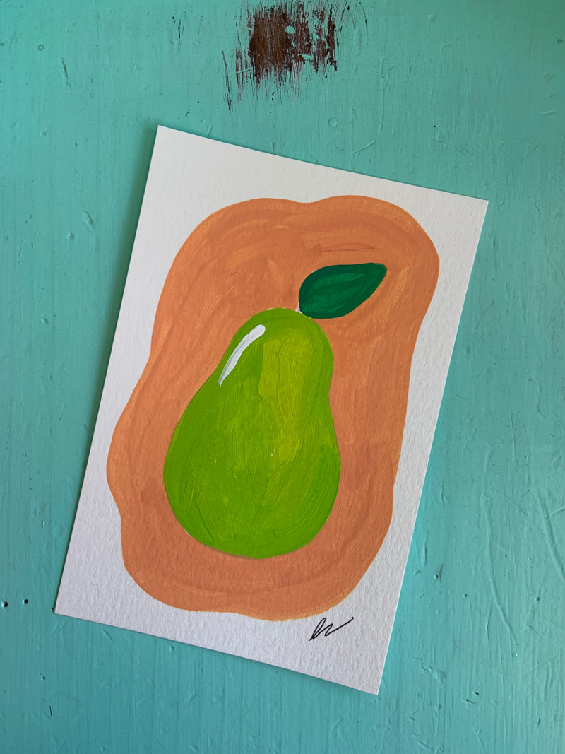 Hand Painted / Flower Pressed Postcards