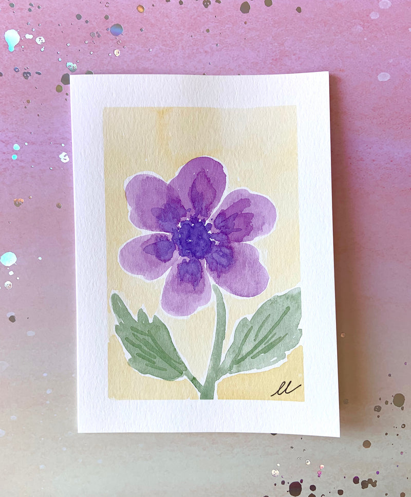 Hand Painted Art Cards