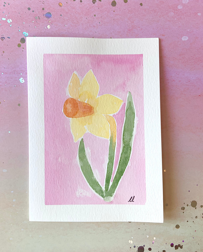 Hand Painted Art Cards