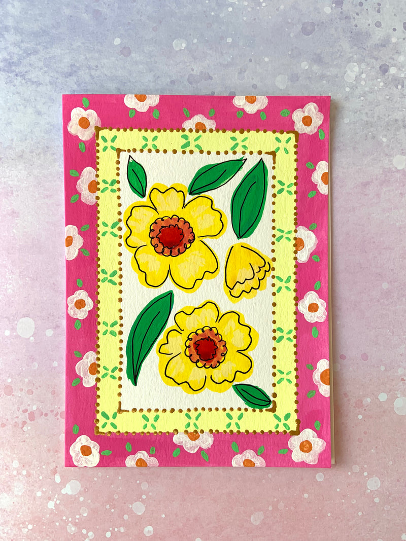 Hand Painted Art Cards