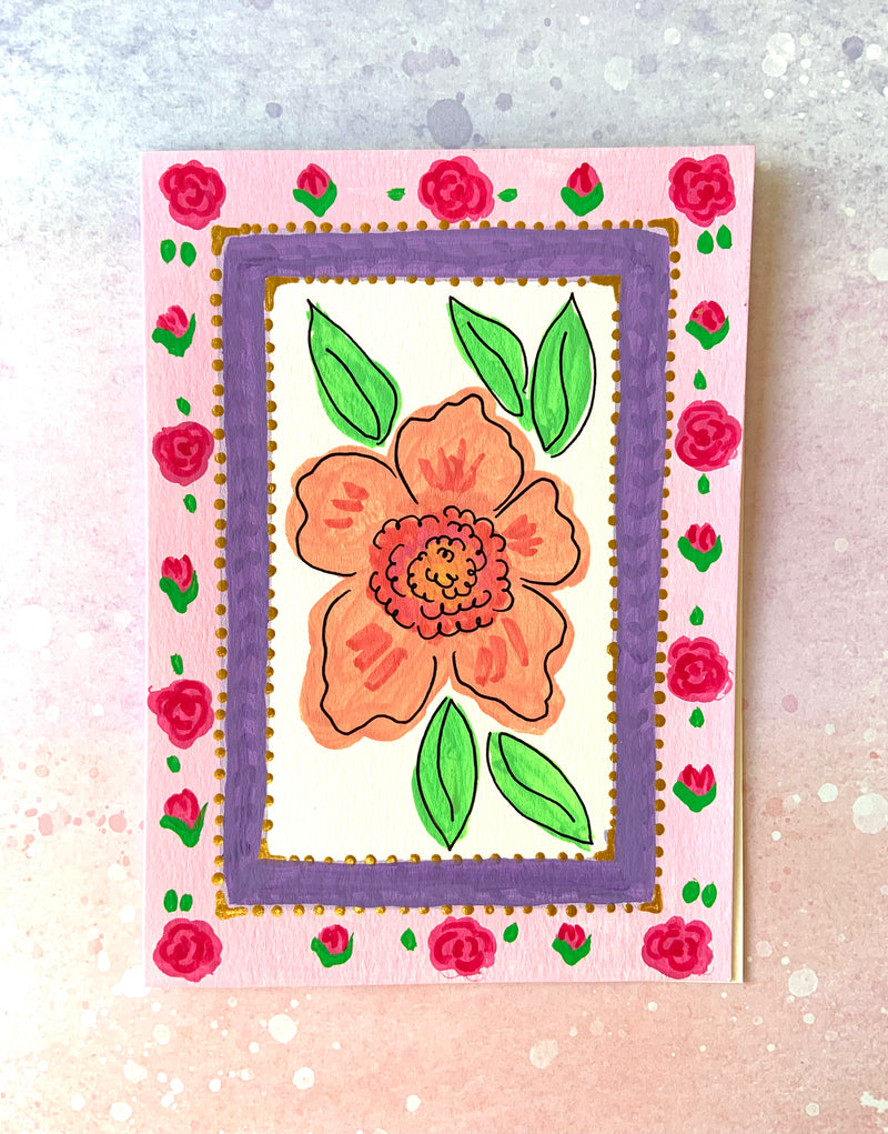 Hand Painted Art Cards