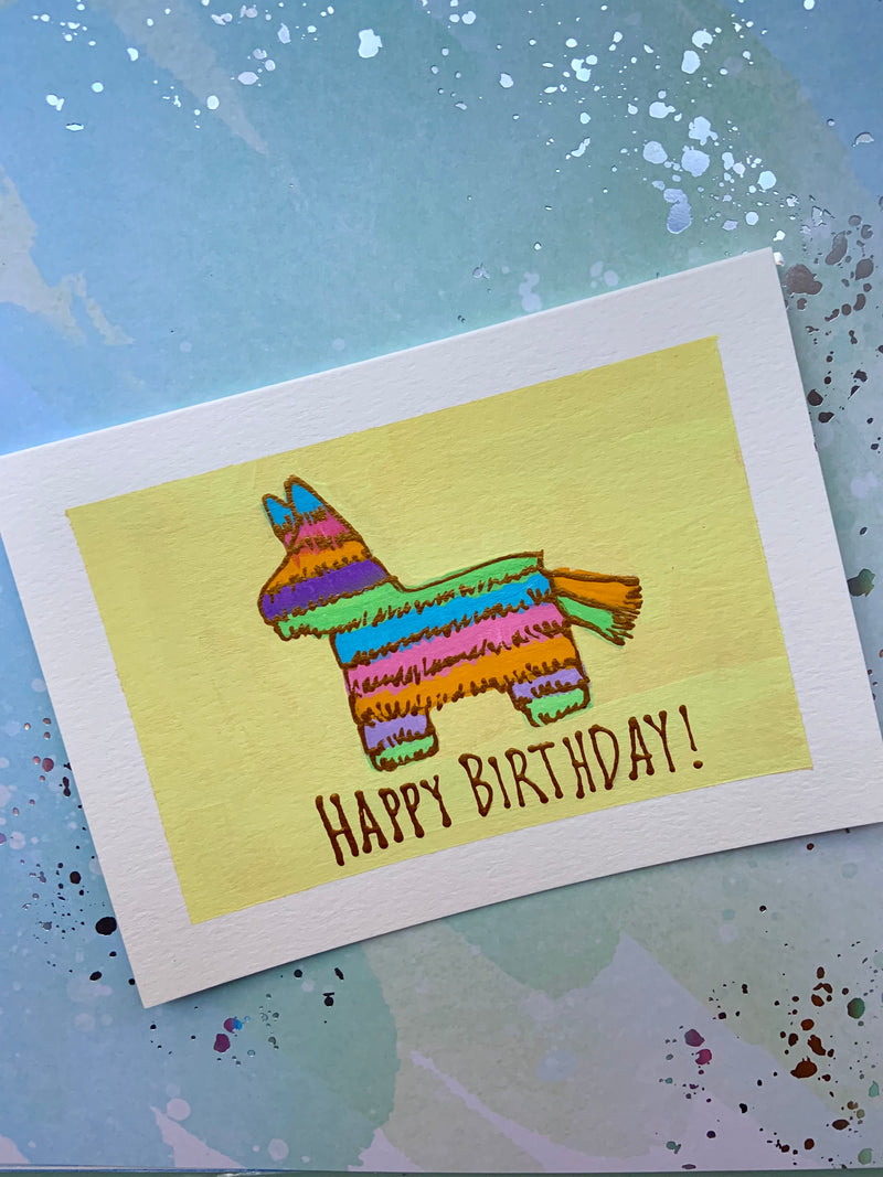 Hand Painted Art Cards