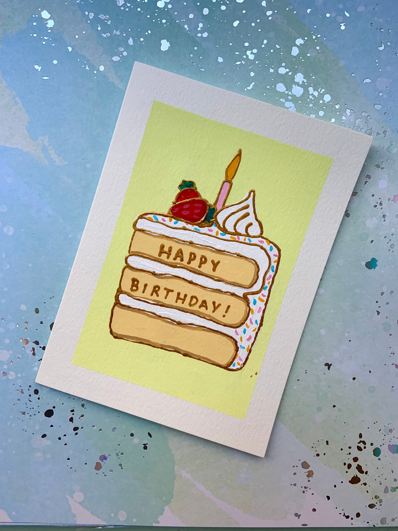 Hand Painted Art Cards