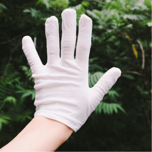Small Cotton Gloves - 10 Pairs