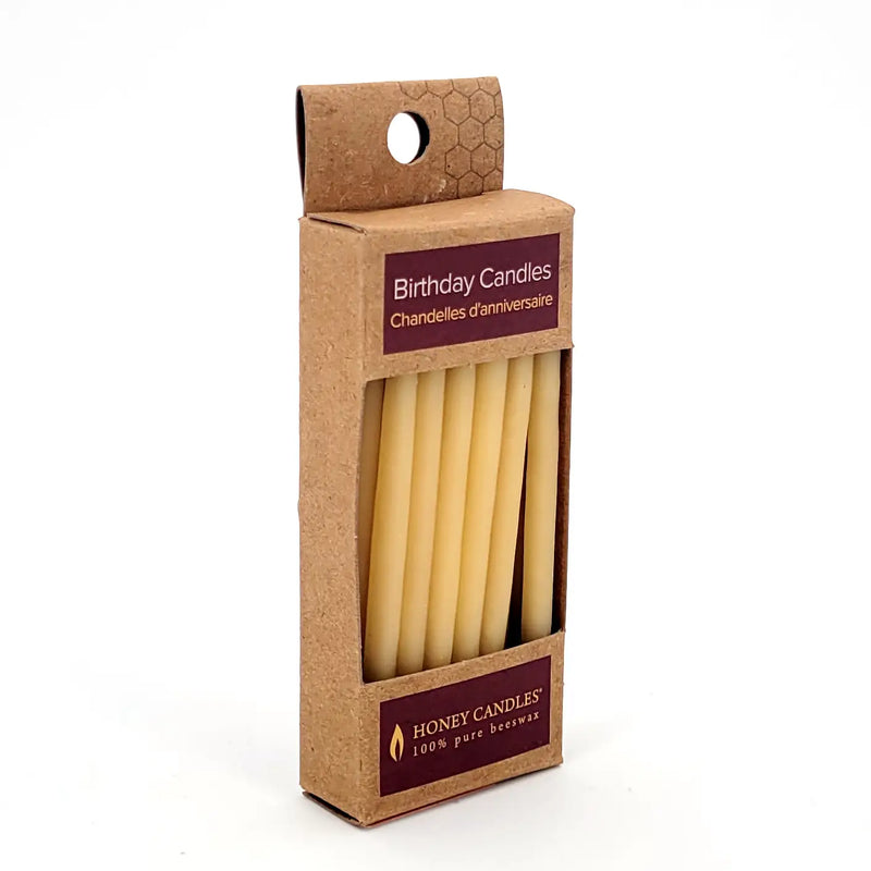 Beeswax Birthday Candles