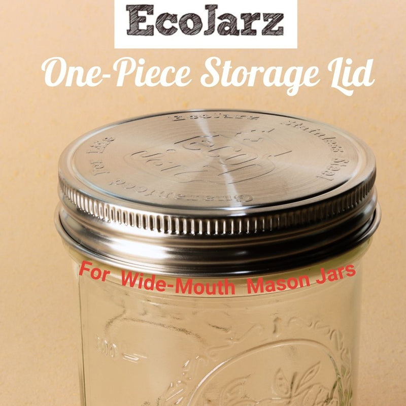 New - Stainless Steel Mason Jar Lids