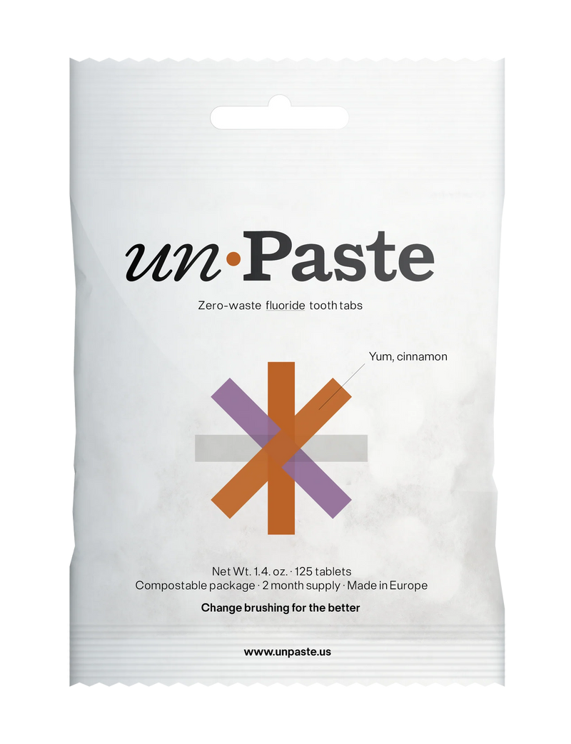 Unpaste Toothpaste Tablets with Fluoride