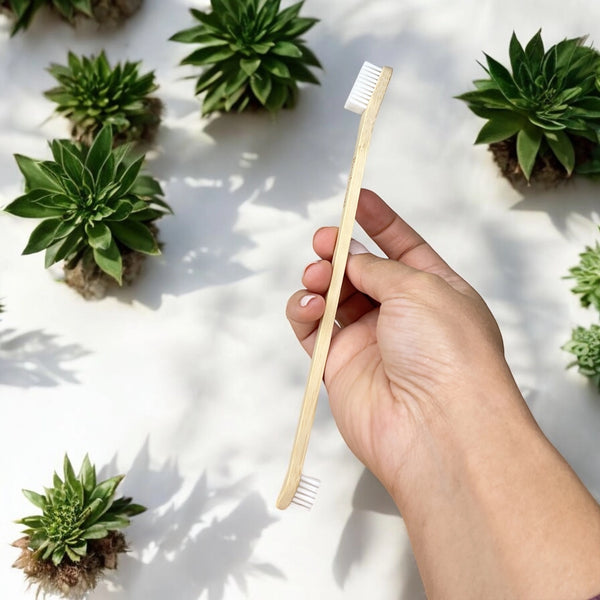 Bamboo Dog Toothbrush