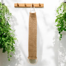 Sisal Linen Back Exfoliating Strap
