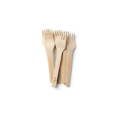 Compostable Bamboo Utensils, Pack of 10