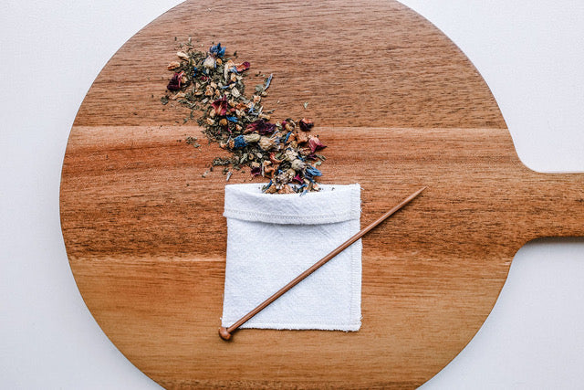 Reusable Tea Bags with Balancing Stick