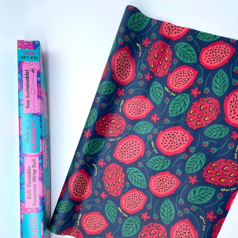 Reusable Beeswax Wrap Bulk Roll - New Designs!