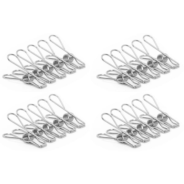 Stainless Steel Clothes Peg Clips-Pack of 20