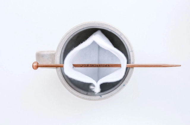Reusable Tea Bags with Balancing Stick