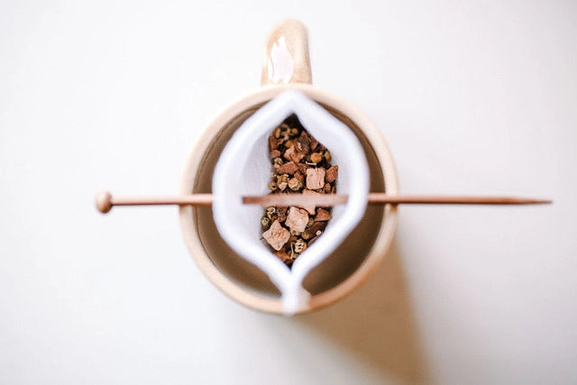 Reusable Tea Bags with Balancing Stick