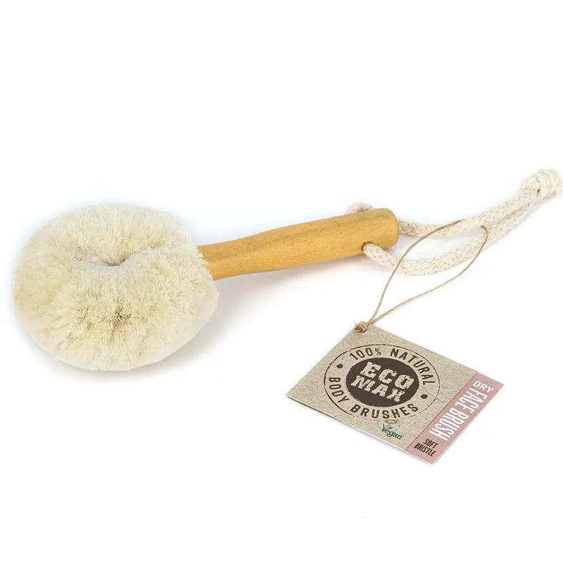 Dry Face Brush - Soft Jute, All Natural