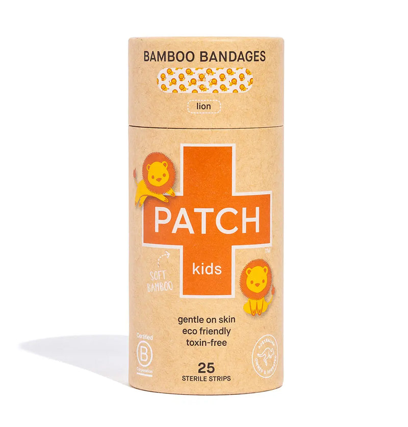 Kids Compostable Bamboo Bandages - Tube of 25