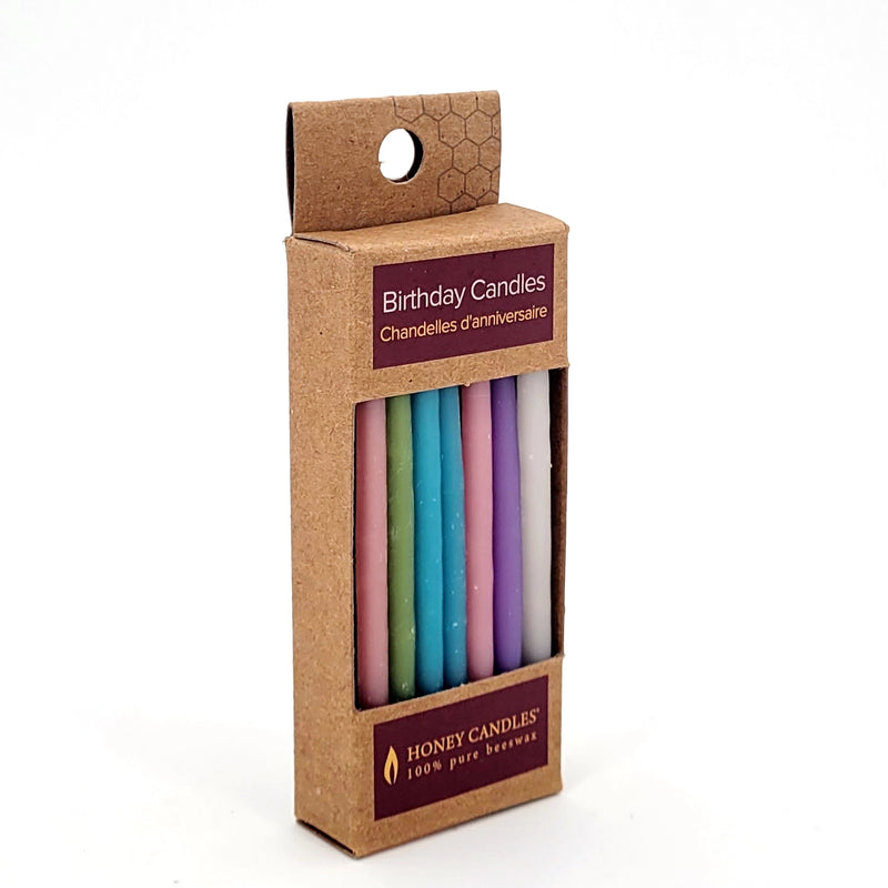 Beeswax Birthday Candles