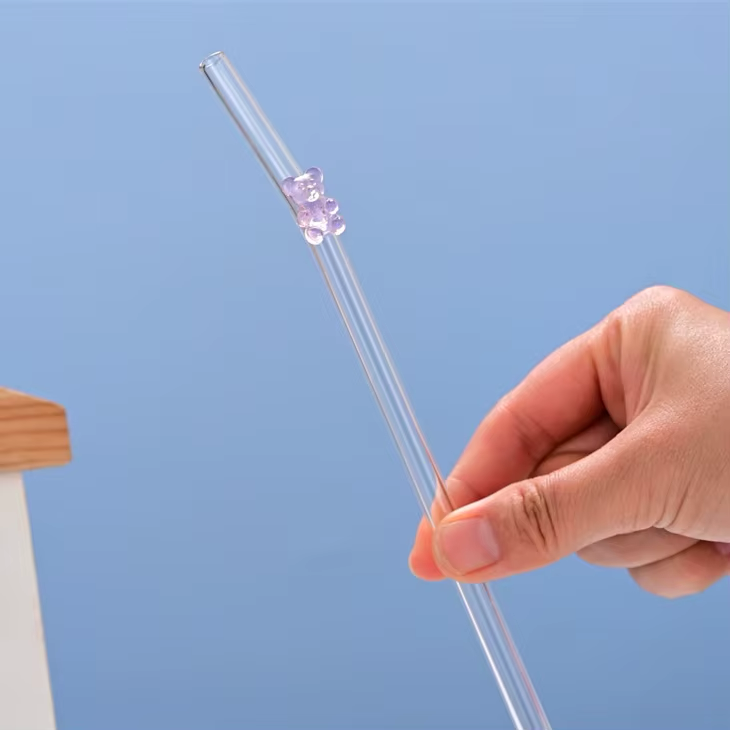 Charm Glass Straw