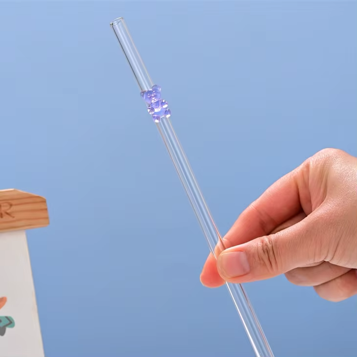 Charm Glass Straw
