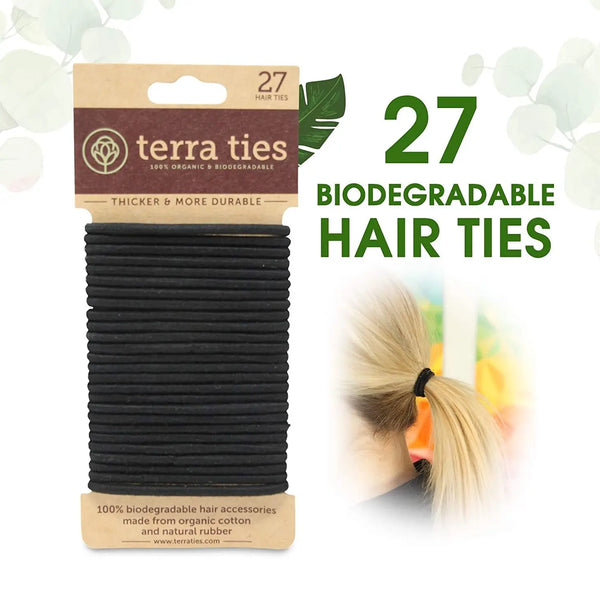 Terra Ties - Organic Biodegradable Hair Ties