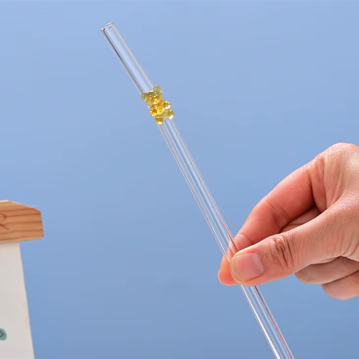 Charm Glass Straw