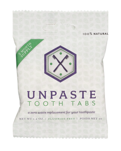 Unpaste Toothpaste Tablets Fluoride Free