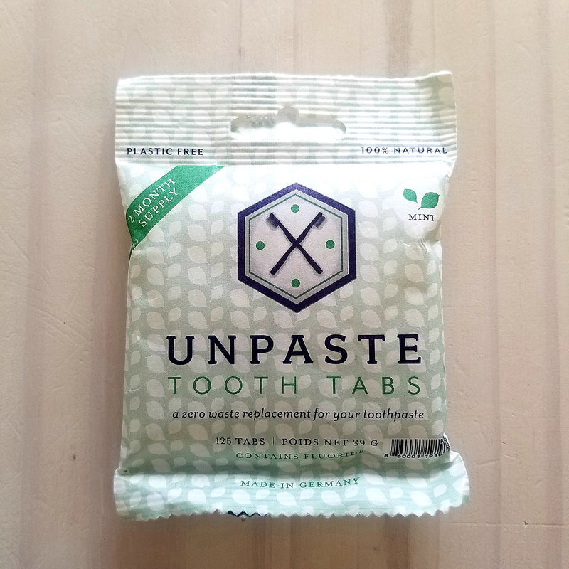 Unpaste Toothpaste Tablets with Fluoride