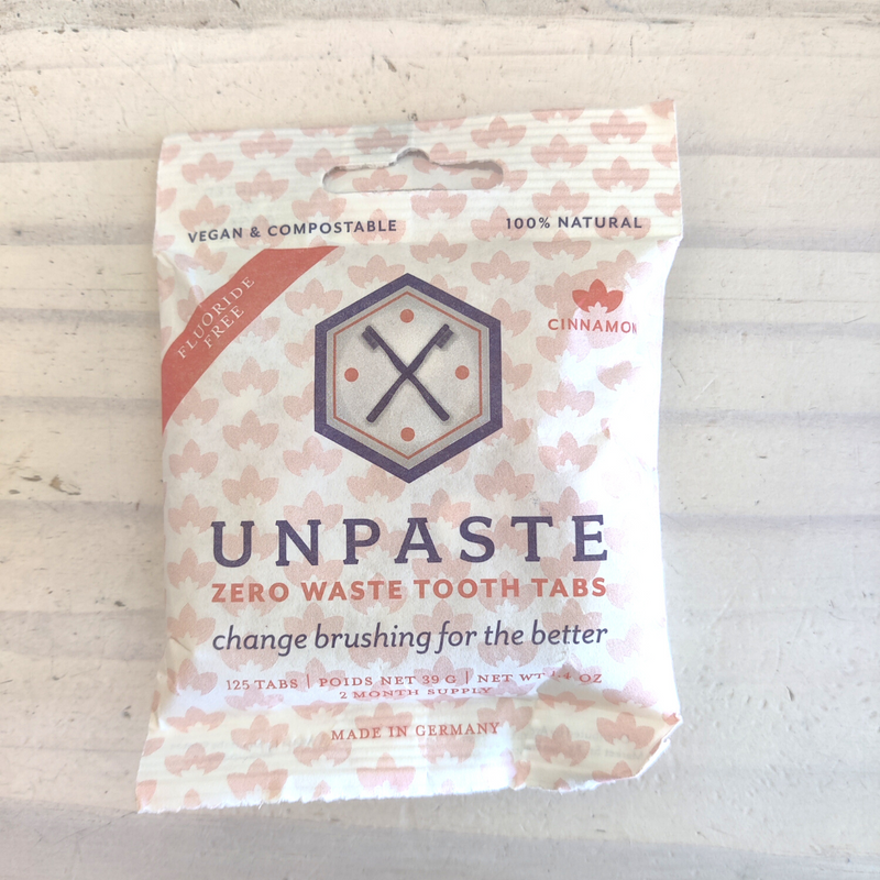 Unpaste Toothpaste Tablets Fluoride Free