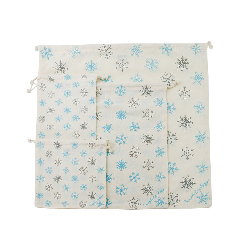 Reusable Gift Bags - Set of 4