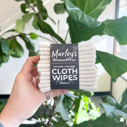 12 Organic Cotton Cloth Wipes