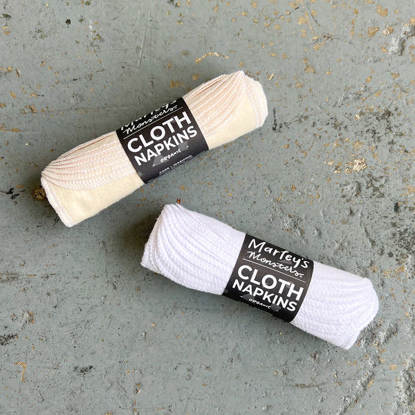 12 Organic Cotton Cloth Napkins