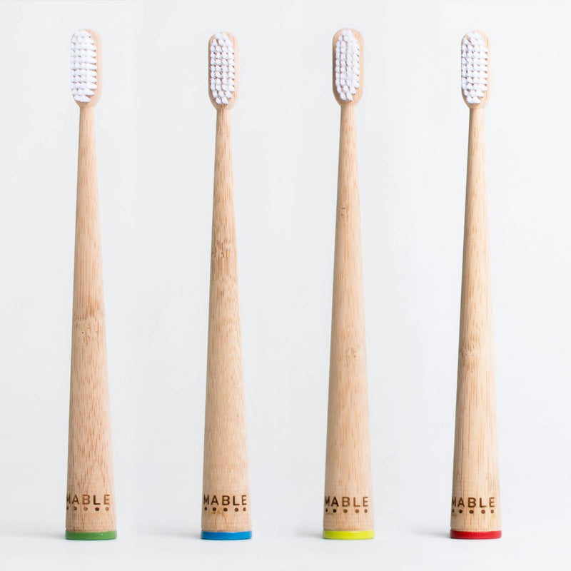 Adult Bamboo Toothbrush - Two-Pack and Four-Pack