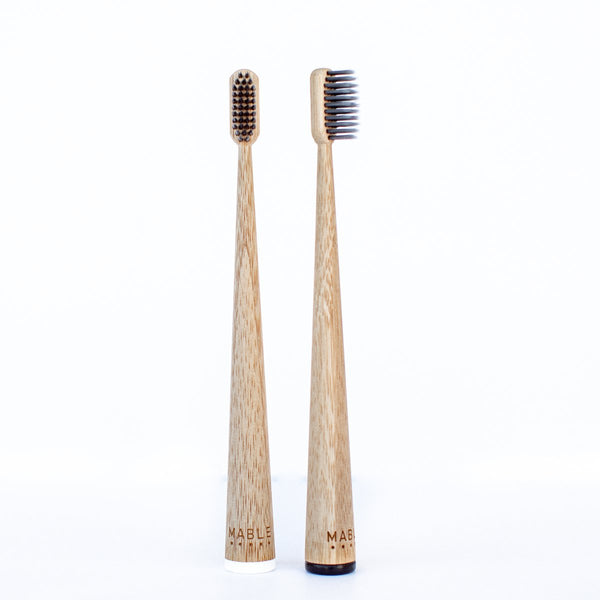 Charcoal Bamboo Toothbrush - Two Pack