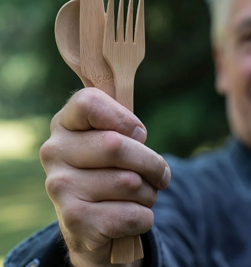 Bamboo Utensils Set